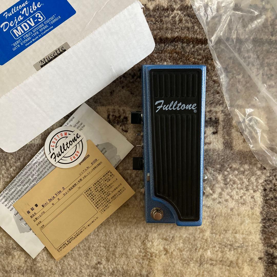Fulltone Deja Vibe MDV-3 生産終了品