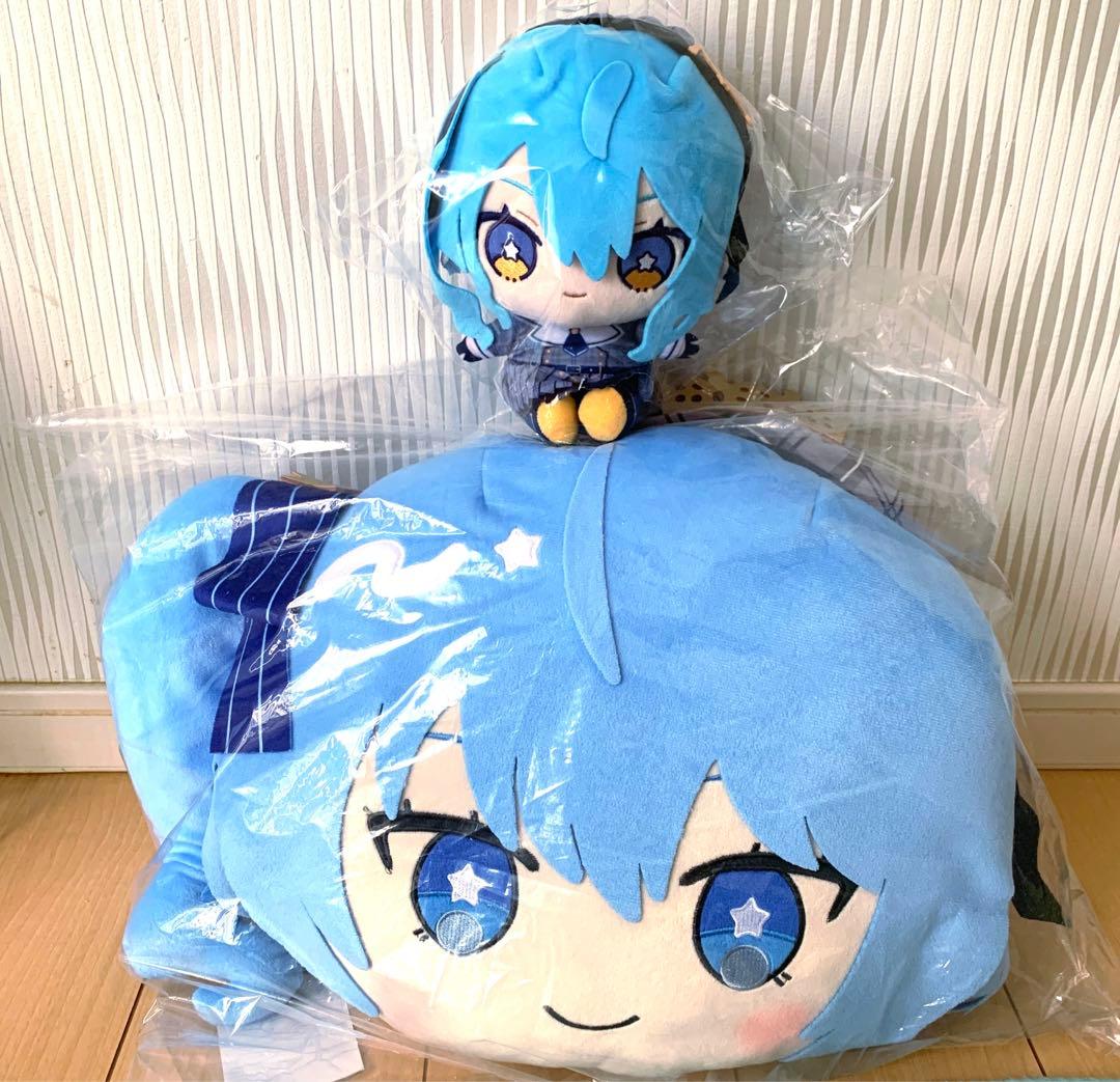星街すいせい　誕生日＆活動５周年記念　クッションとぬいぐるみ　ホロライブ
