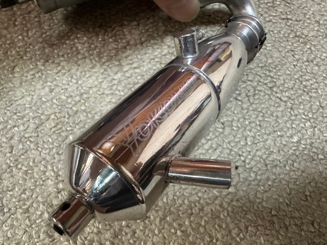 OS MAX-12TR(P) エンジン　マフラーセット