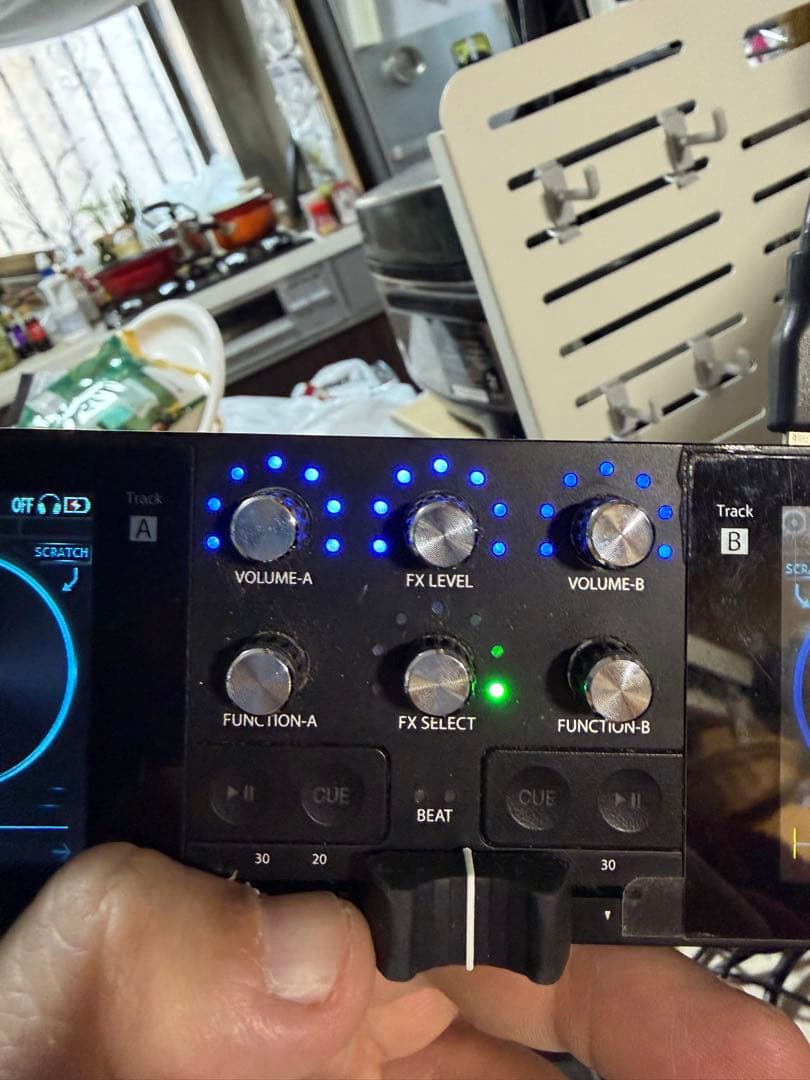 MONSTER ポータブルDJシステム　GODJ 黒　動作確認済ジャンク扱いで