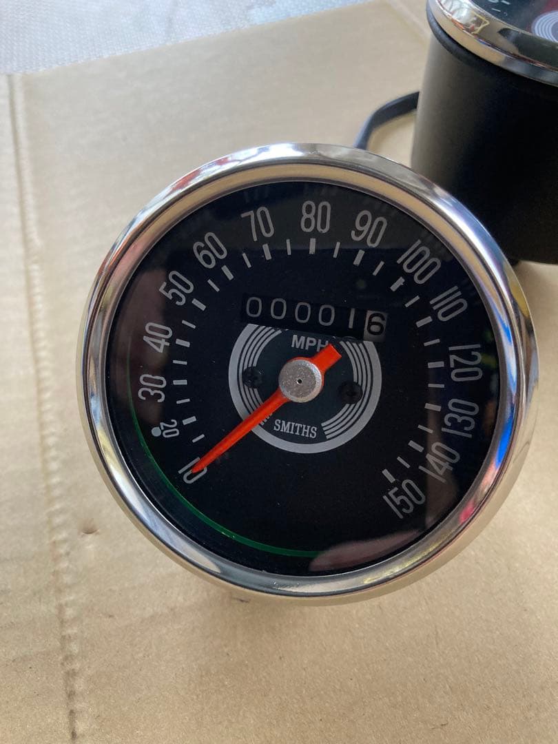 SR400 スミスタイプスピードメーター、タコメーター