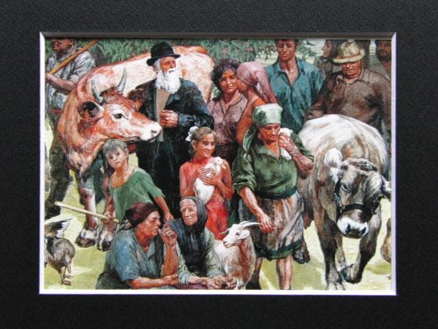 佐々木信平、BUZAU・マリアの休日、希少な額装用画集より、新品高級額装付