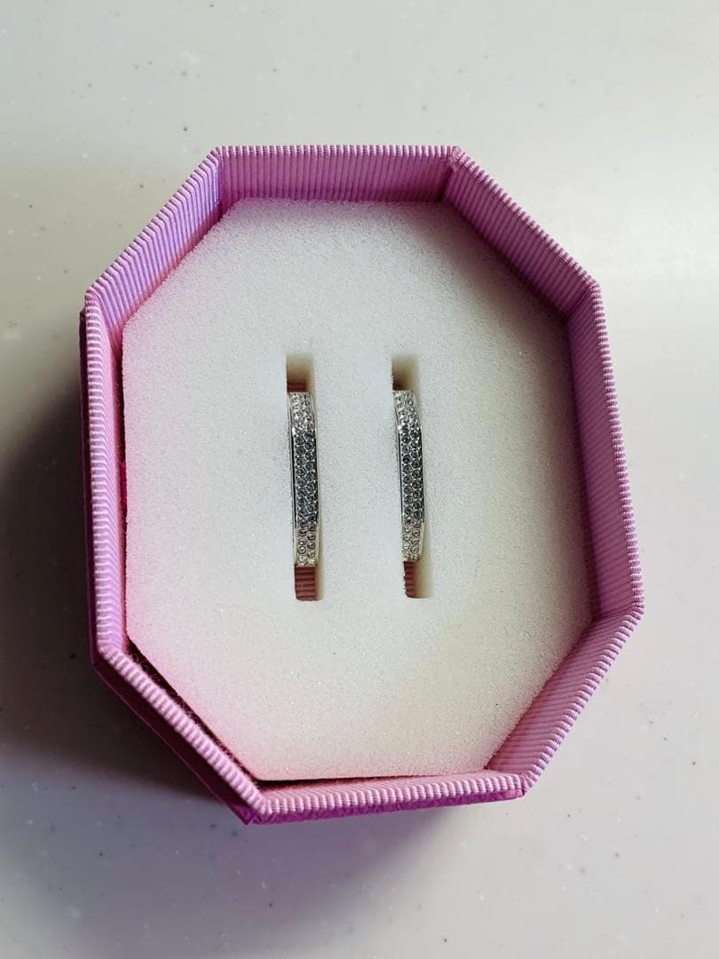 スワロフスキー Swarovski Dextera フープピアス