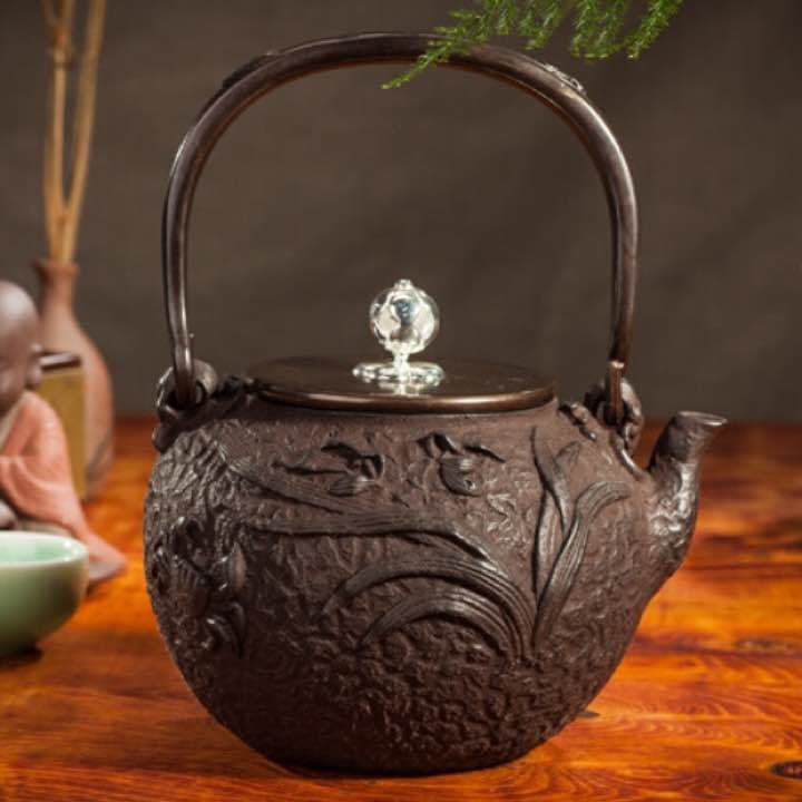 YZ 鉄器 急須 伝統工芸 手作り 鉄分補給 鉄瓶