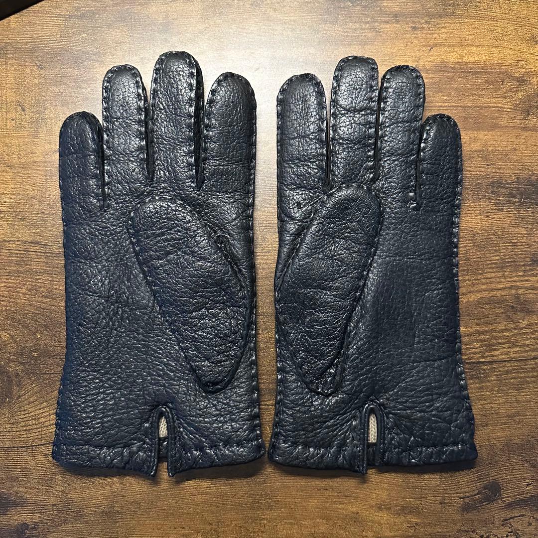 ペッカリー ブラック 手袋 約8サイズ