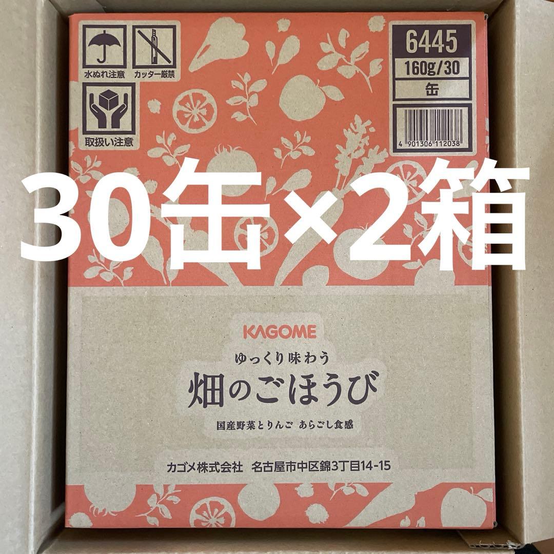 カゴメ　ゆっくり味わう　畑のごほうび　60缶（30缶×2箱）