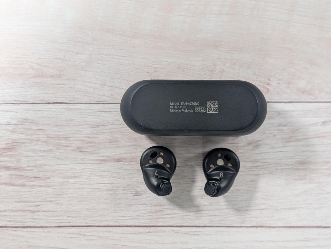 【美品】テクニクス ワイヤレスイヤホン EAH-AZ60M2-K ブラック