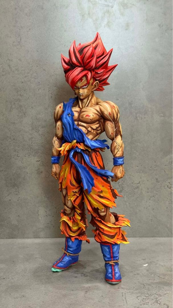 ドラゴンボール ベジータ と孫悟空フィギュア　2体セット赤