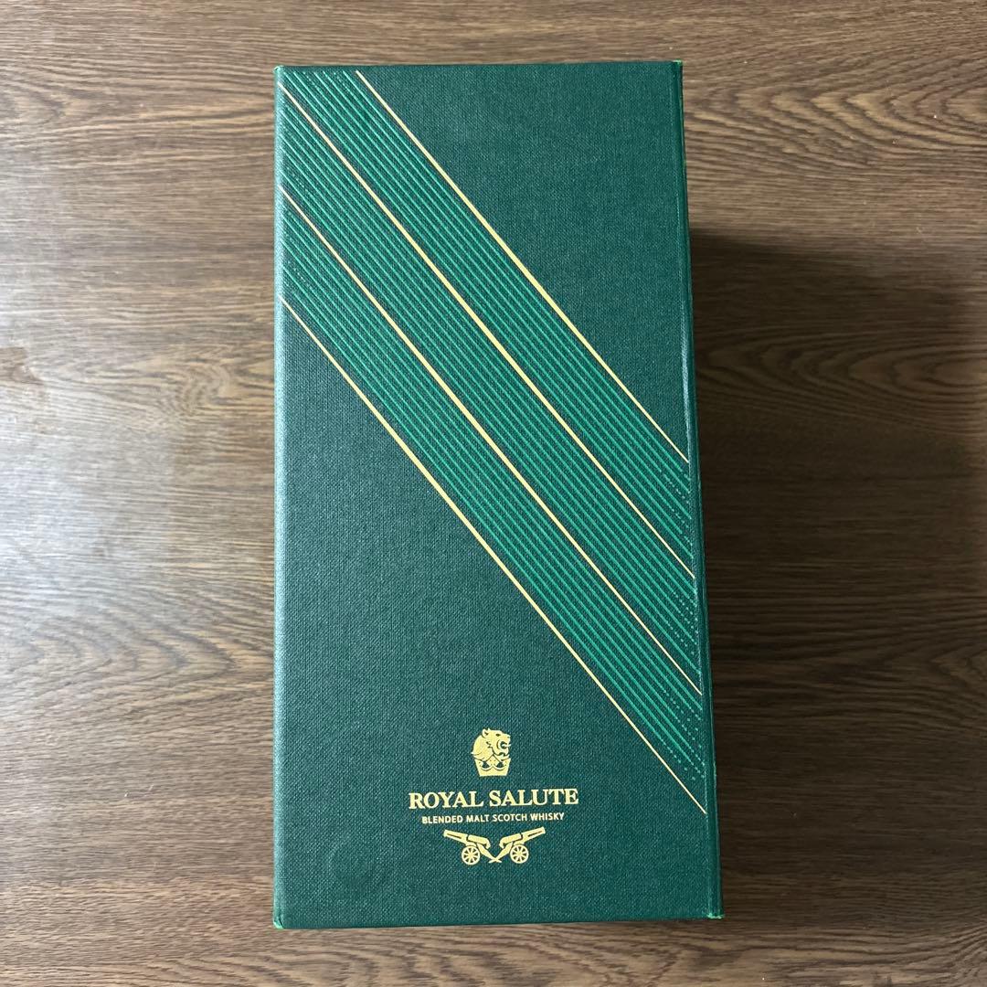  SALUTE 21年 ブレンデッドモルトウイスキー　緑