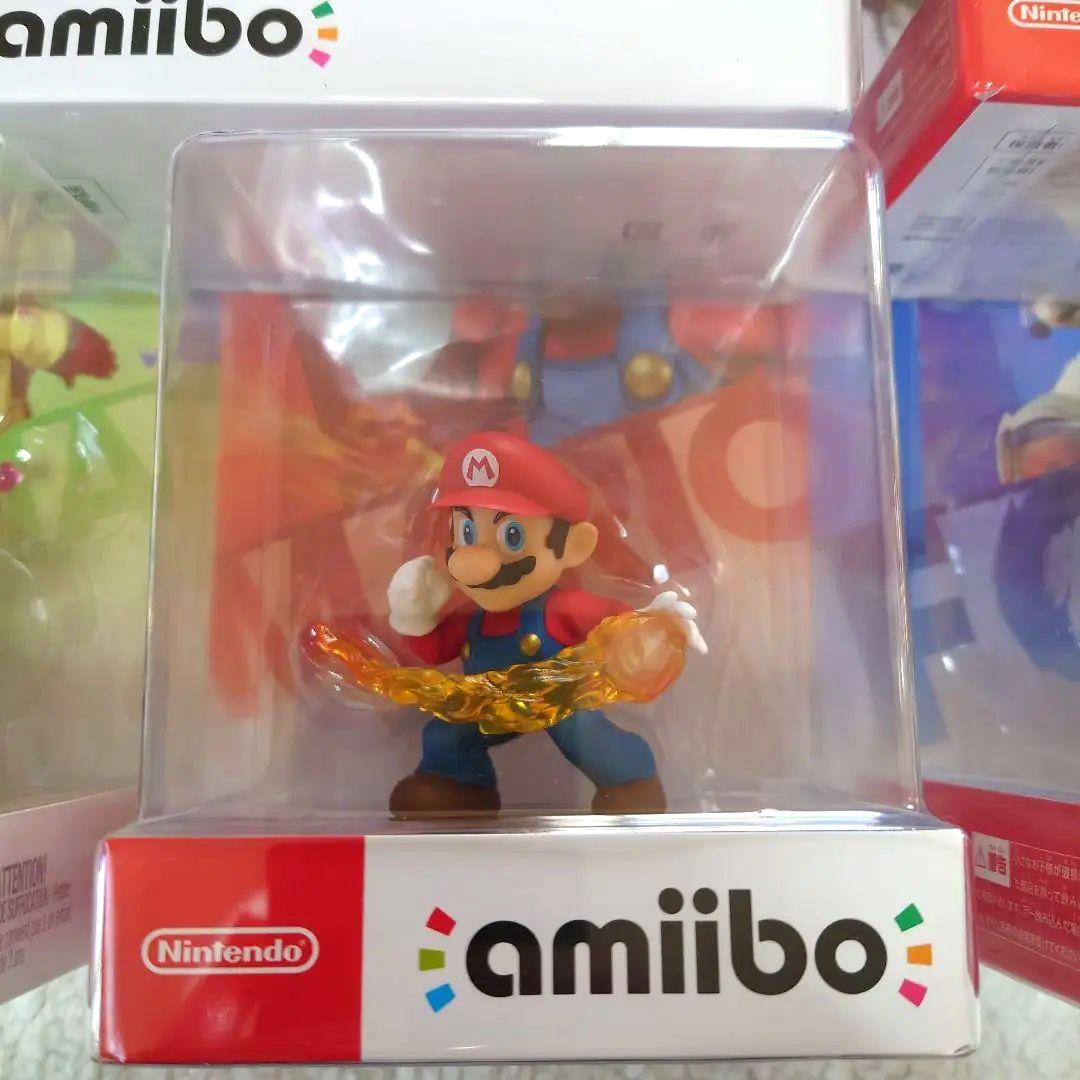 【amiiboまとめ売り】アミーボ　マリオ　フォックス　アオリ　オクトリング