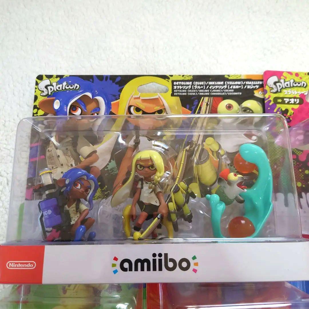 【amiiboまとめ売り】アミーボ　マリオ　フォックス　アオリ　オクトリング