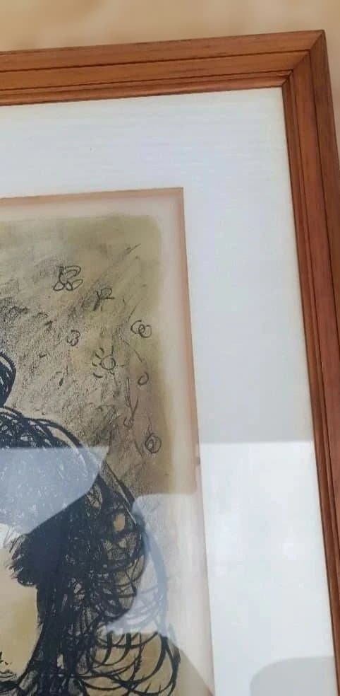 織田広喜 リトグラフ 少女