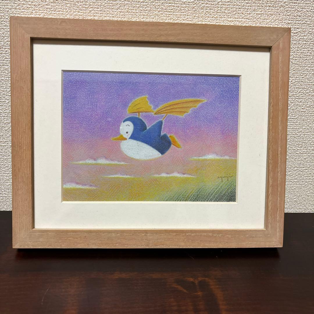 ⭐️はせがわゆうじ⭐️原画　ペンギン