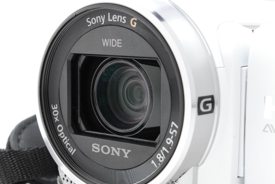 【美品】 ソニー SONY HDR-CX680 ホワイト