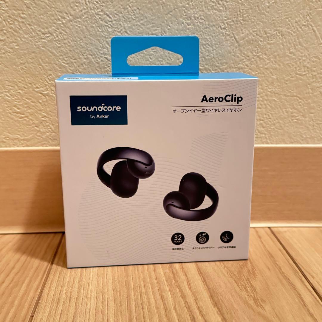 Anker Soundcore AeroClip ブラック