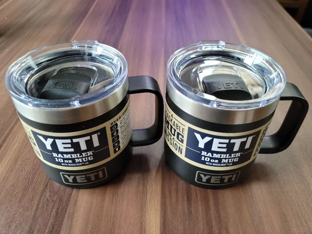未使用 YETI Rambler 10oz　mug ブラック