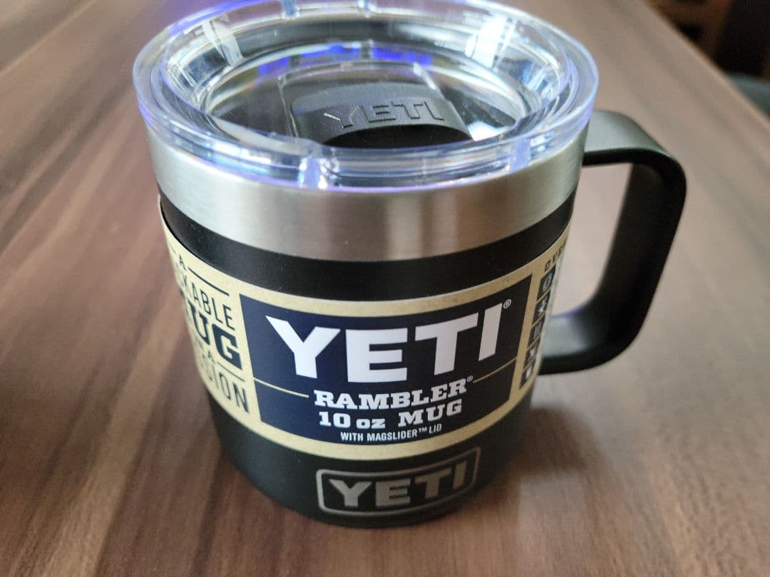 未使用 YETI Rambler 10oz　mug ブラック