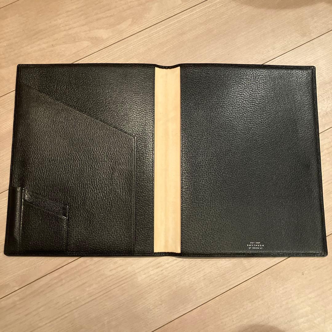 Smythson スマイソン　ノートホルダー　A4