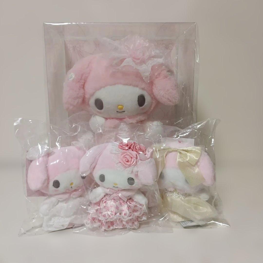 新品未開封　マイメロディ　ぬいぐるみ　マスコット　4点セット