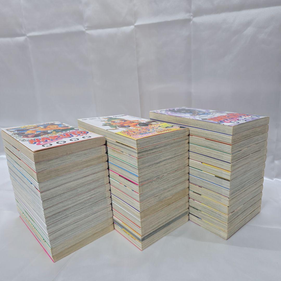 NARUTO 全72巻[完]+関連本2冊/全巻簡易クリーニング済み/N02