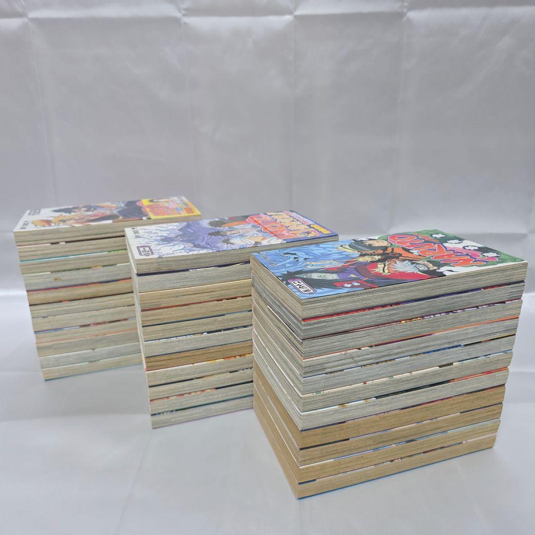 NARUTO 全72巻[完]+関連本2冊/全巻簡易クリーニング済み/N02