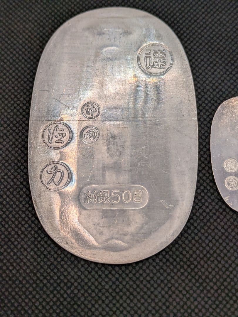 徳力謹製純銀小判３枚セット