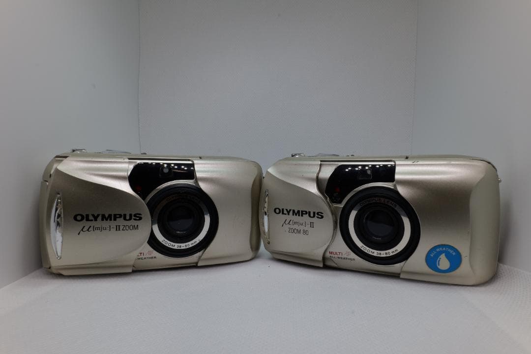 まとめ２台の　OLYMPUS μ[mju:]-II zoom