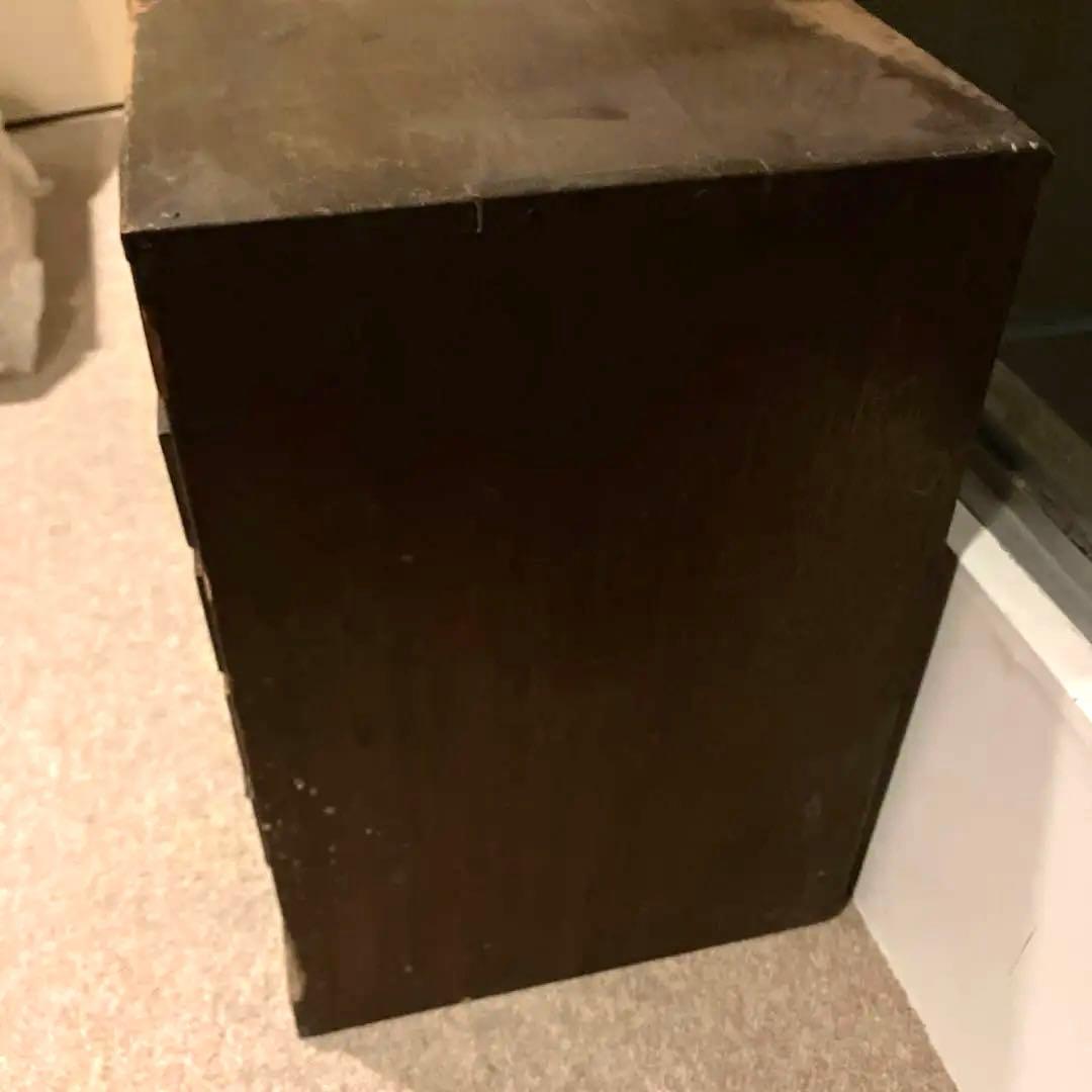 古道具・木製12段引き出し小物棚