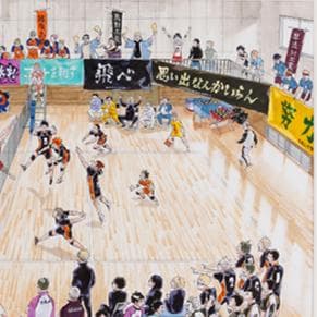 みみこ【終売品】ハイキュー!! 複製原画 最終話 挑戦者たち
