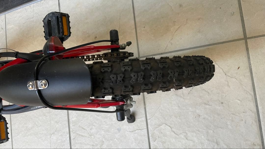 ヨツバサイクル 16インチ ヒーローレッド 子供用 自転車