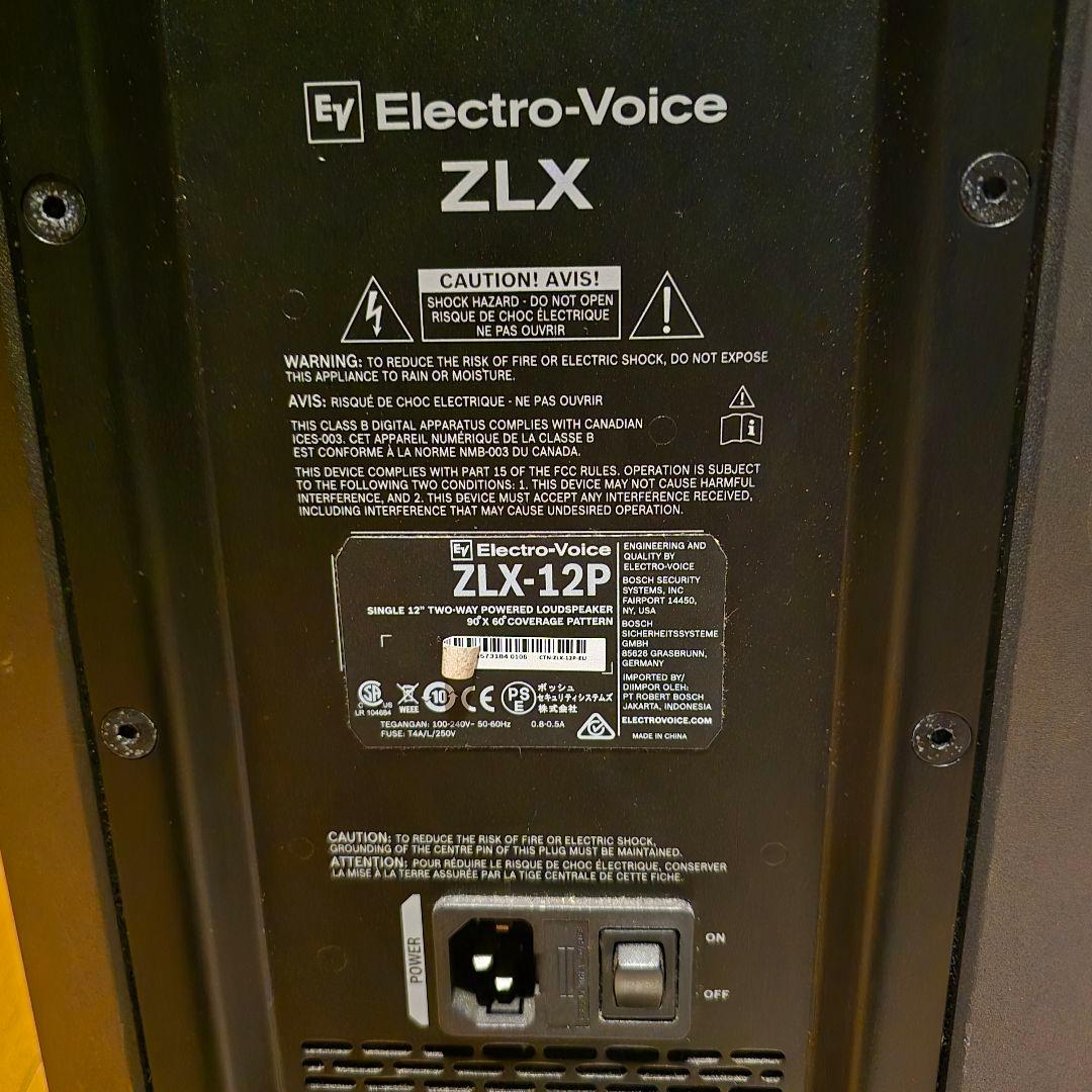 Electro-Voice ZLX-12P スピーカー アンプ内蔵