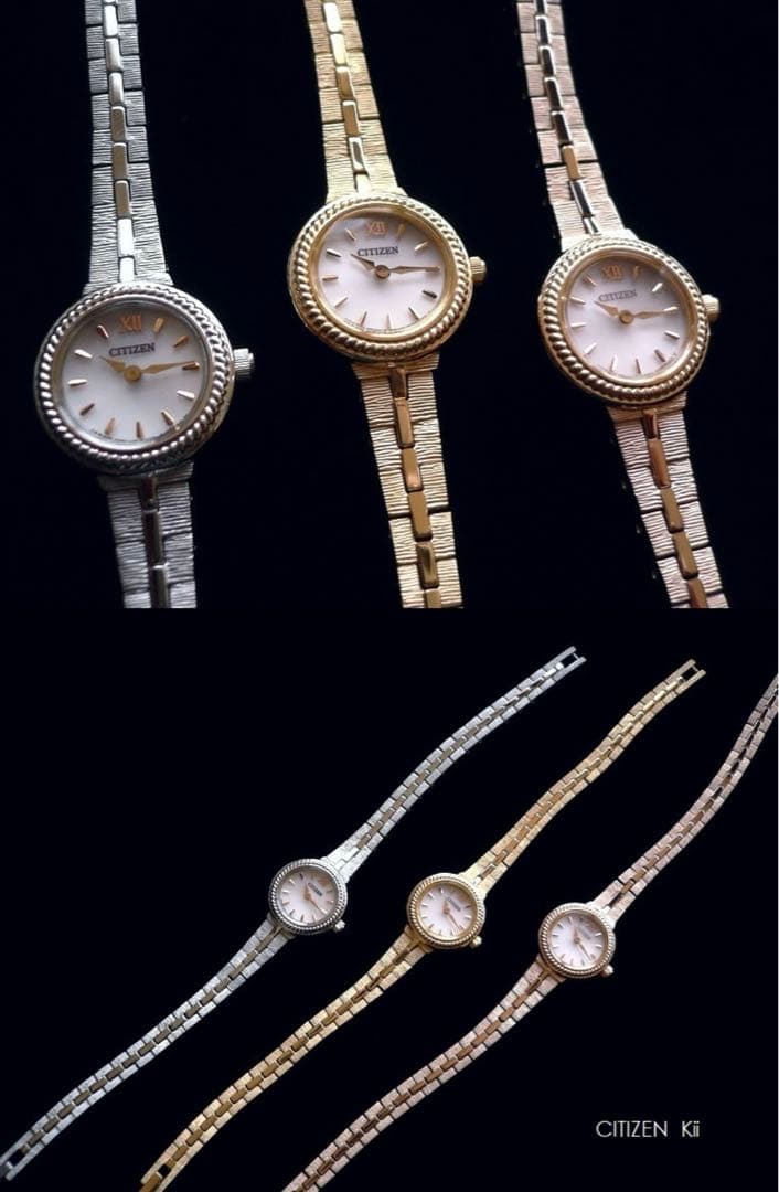 【未使用】CITIZEN kii 時計　レディース　ゴールド