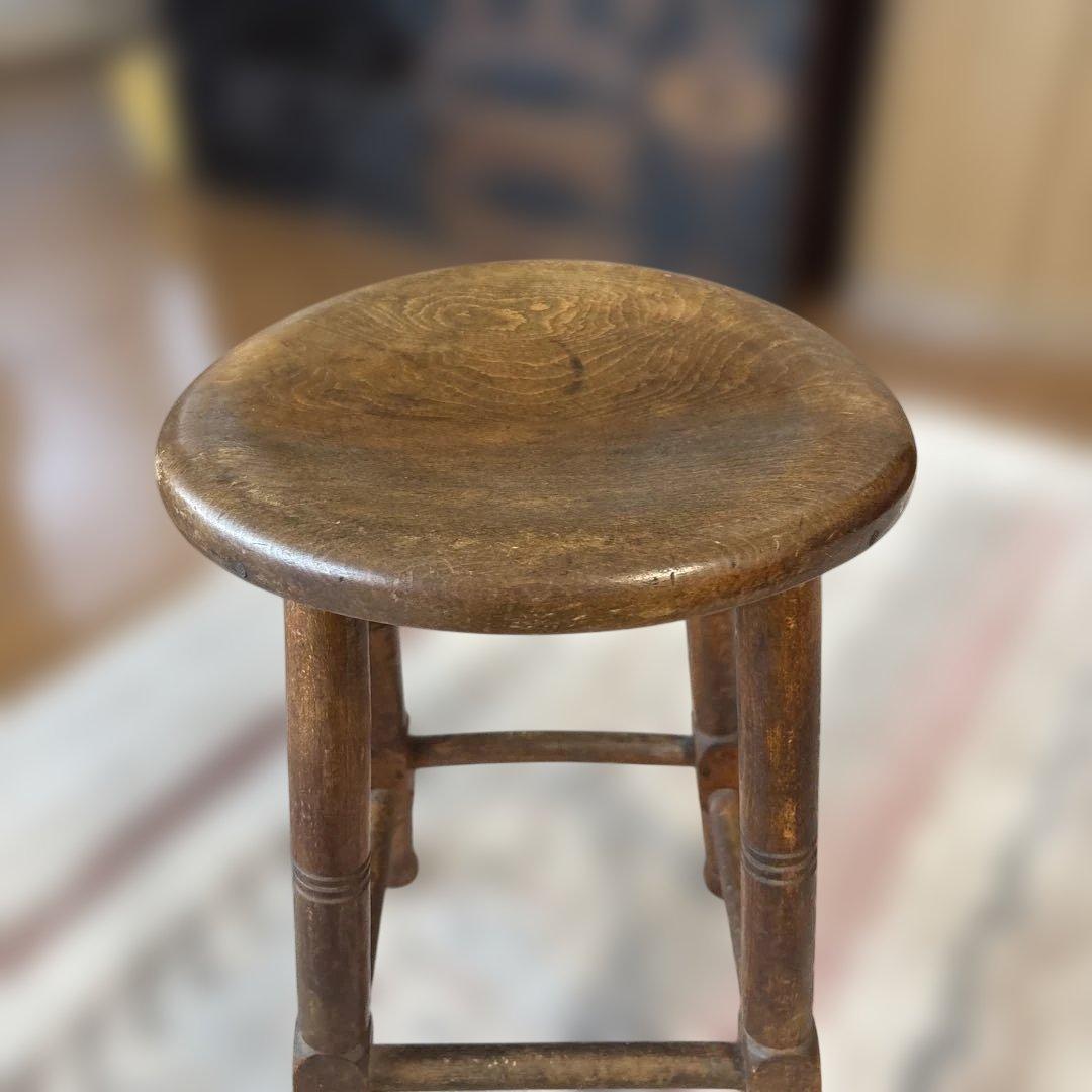 昭和レトロ木製椅子可愛い