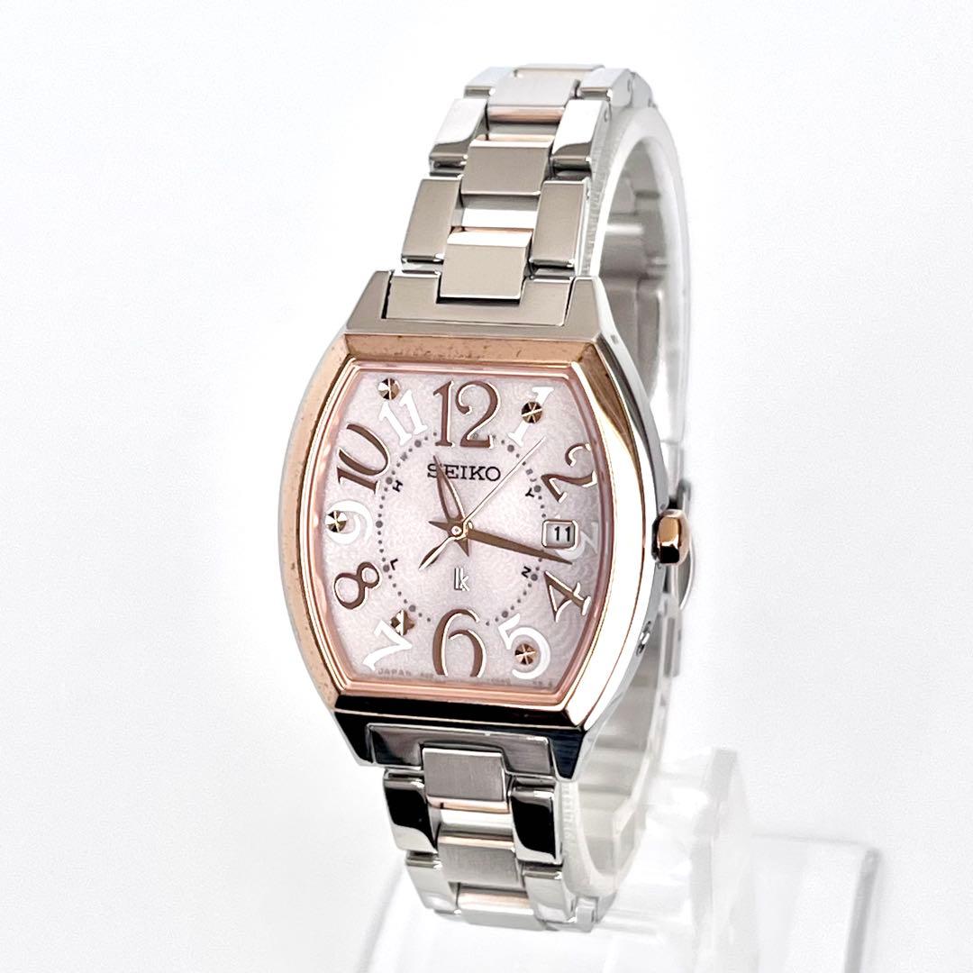 セイコー SEIKO ルキア レディース 腕時計 稼働 電波ソーラー s2136