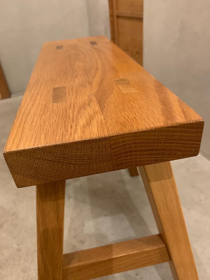 ④　無印良品　ベンチ小　廃盤品