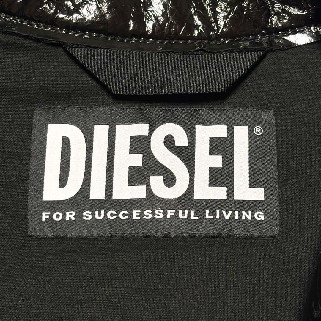 りく DIESEL シングルライダースジャケット アウター Lサイズ 美品