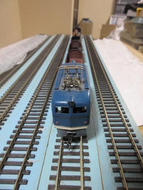 鉄道模型（HOゲージ） ミニ 無蓋貨車列車セット （金属製・カツミ/エンドウ製）