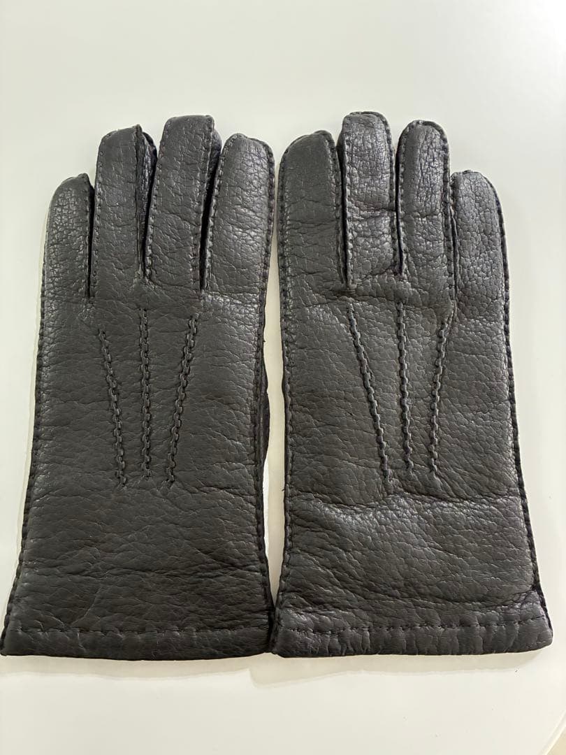 ペッカリー革手袋　カシミヤライニング