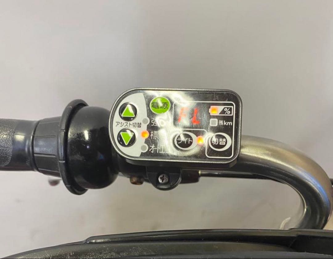 1年保証 送料無料　ブリヂストン　20インチ　子供乗せ　白色　電動アシスト自転車