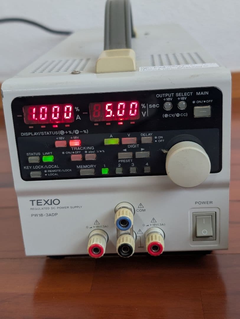 TEXIO PW18-3ADP 2出力直流安定化電源