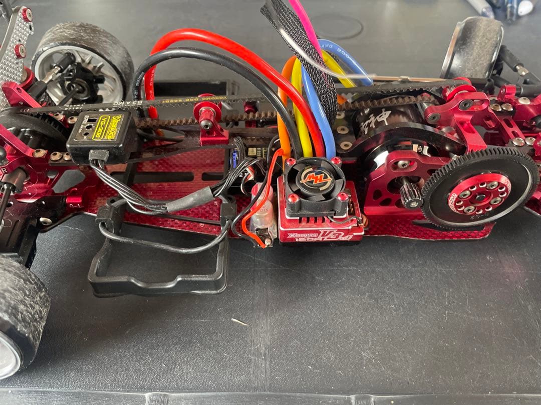 ヨコモ DRB RWD仕様 豪華パーツ、メカ付き