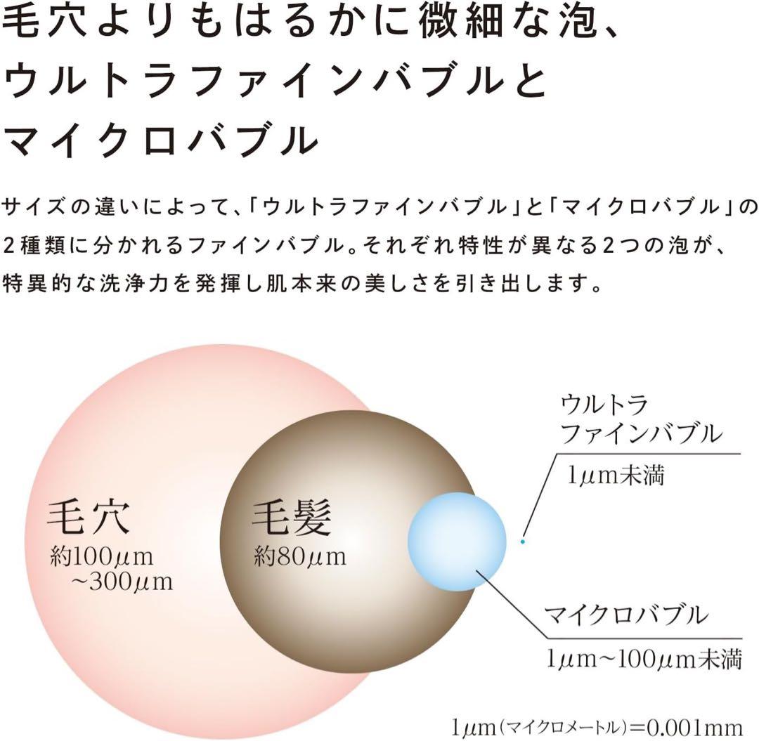 【新品未開封】ReFa FINE BUBBLE U ブラック