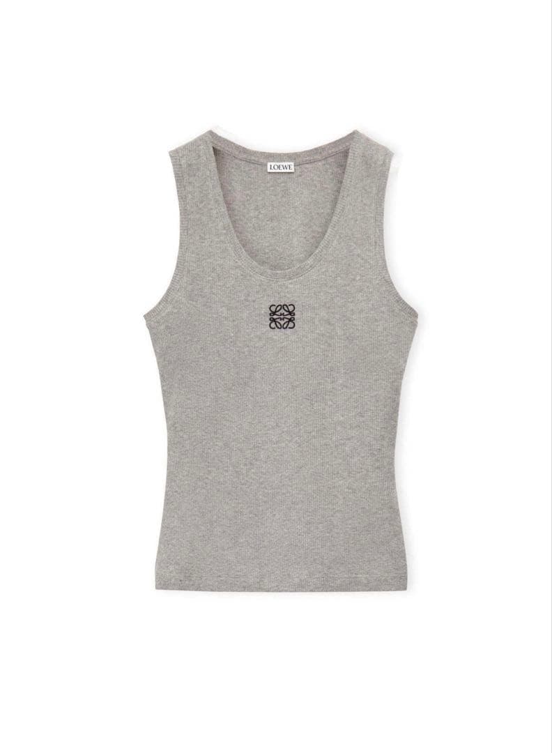 LOEWEロエベ タンクトップ グレー