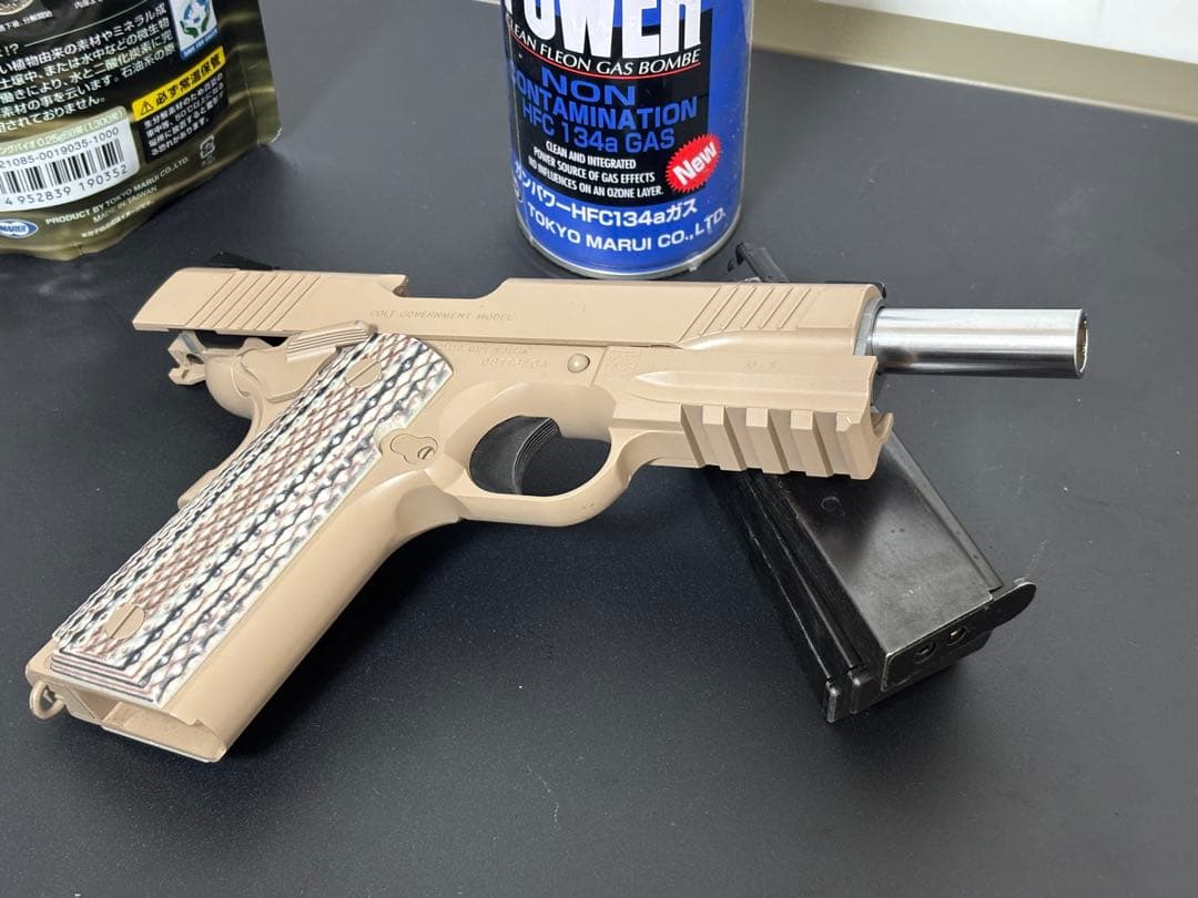 東京マルイ　エアソフトガン　ガスブローバック　M45A1 CQBピストル箱無し
