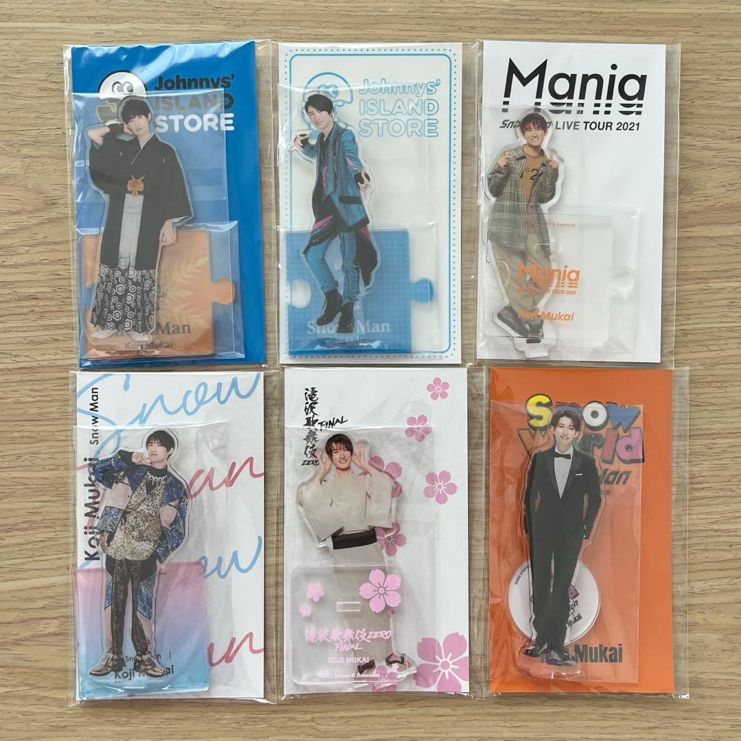 【購入前コメント必須】 Man 向井康二 アクスタ 8体セット