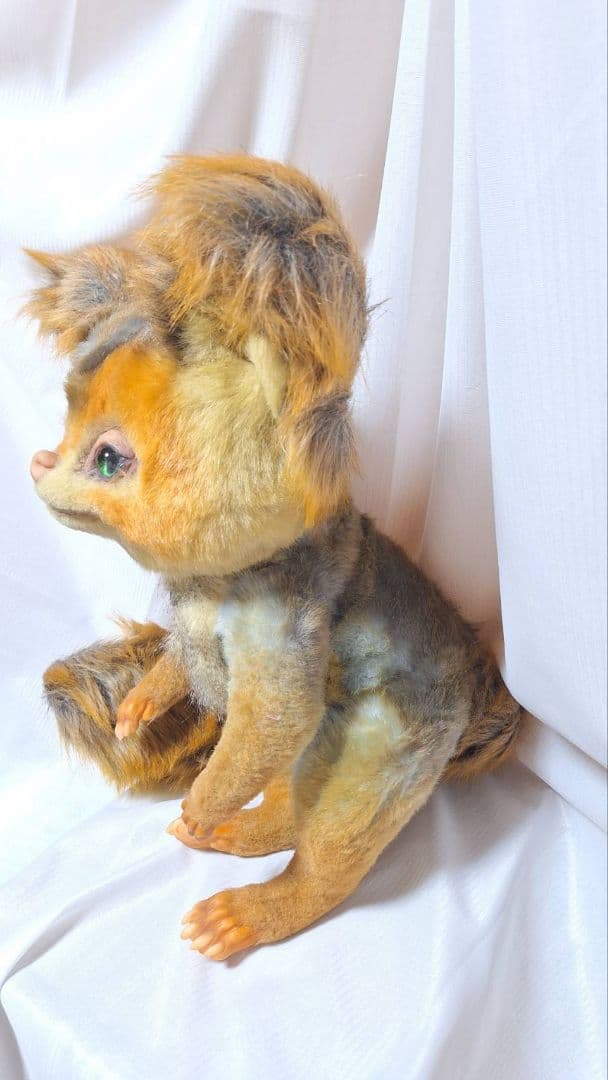 アートドール　りす　ぬいぐるみ　検索用　グレムリン　ファービー2 ハンドメイド