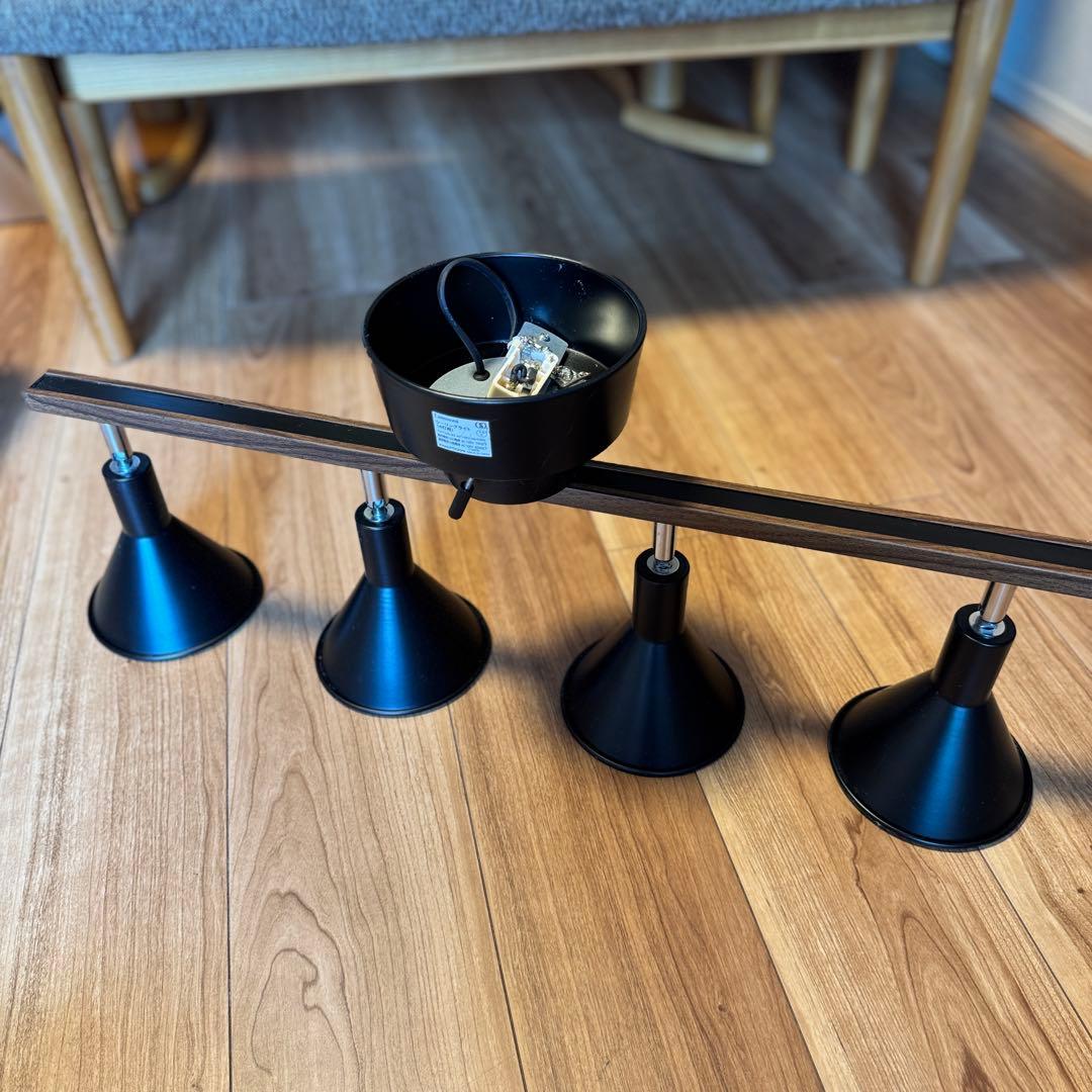 IKEA・luminousシーリングライト 2種セット／調光リモコン付