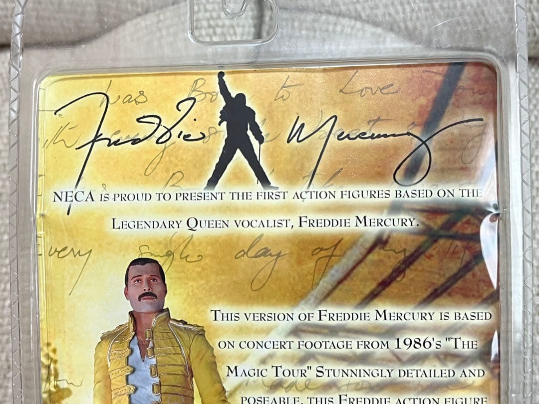 フレディマーキュリー 7インチ アクションフィギュア 70's 希少激レア
