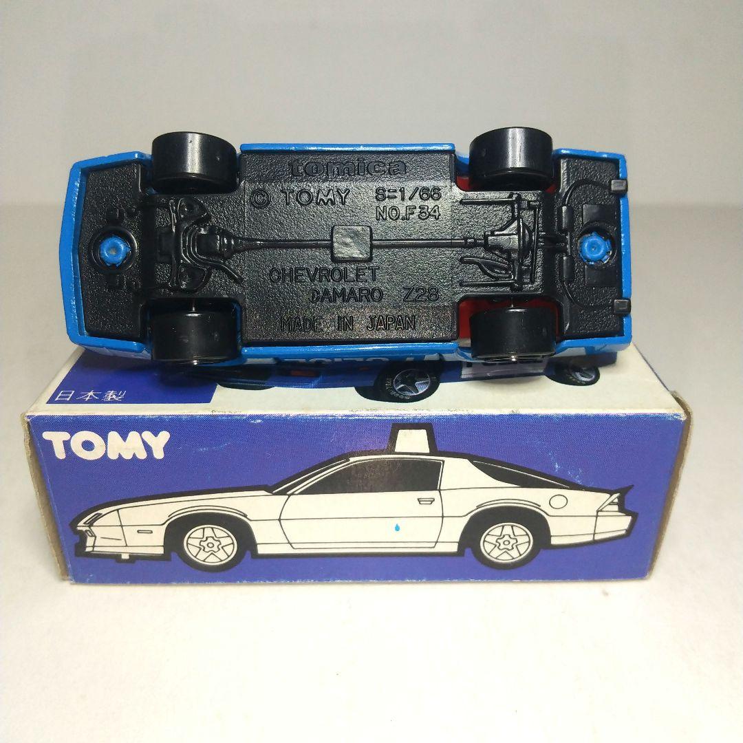 (3382)トミカ 青箱 日本製 シボレー カマロ ポリスカー