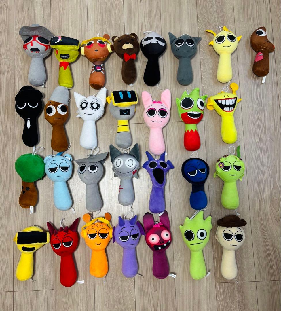 YouTubeで大人気！スプランキーぬいぐるみ29体セット